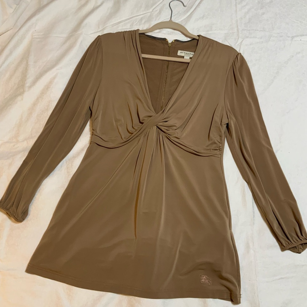 Burberry London M tunic top blouse